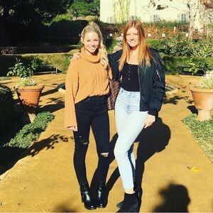 Black stretchy A&F jeans